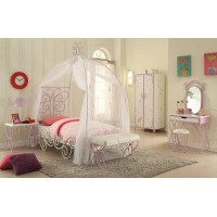 Homeroots Furniture Homeroots King Size Bed Multicolor