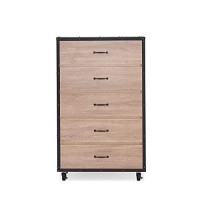 Homeroots Furniture Chest Multicolor