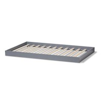 Baxton Studio Payton Modern And Contemporary Grey-Finished Twin Trundle