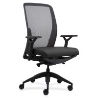 Lorell Usa Seating Adorn Chair, 47 X 265 X 25, Black