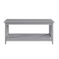 Convenience Concepts Mission Coffee Table, Gray