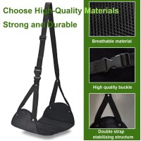 Portable Airplane Footrest - Perfect Travel Accessories To Relax Your Feet And Leg - Ergonomic Adjustable Flying Foot Rest For Airplane Travel, Air Plane Foot Hammock For Long Flight Bus Train Office