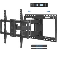 Mounting Dream Tv Wall Mount With Sliding Design For Most 42-86 Tv, Full Motion Tv Mount With Swivel Articulating Dual Arms, Easy For Tv Centering, Max Vesa 600X400Mm, 132 Lbs, Md2198