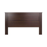 Prepac Select King Flat Panel Headboard Espresso