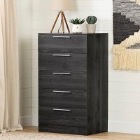 South Shore Step One Essential 5-Drawer Chest, Gray Oak