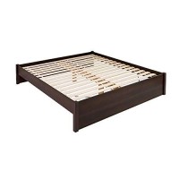 Prepac King Select 4-Post Platform Bed, Espresso