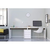 Nexera 402179 3-Piece Home Office With Multi-Purpose Storage & Desks