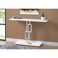 Monarch Specialties Accent Table, White