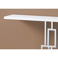 Monarch Specialties Accent Table, White