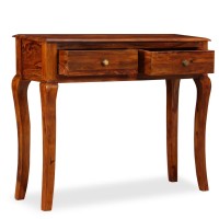 Vidaxl Console Table Solid Sheesham Wood 35.4X12.6X29.9