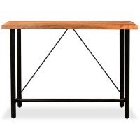 Vidaxl Bar Table Solid Acacia Wood 59X27.6X42.1