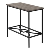 Monarch Specialties Accent Table, One Size, Dark Taupe