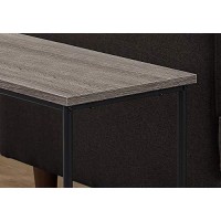 Monarch Specialties Accent Table, One Size, Dark Taupe