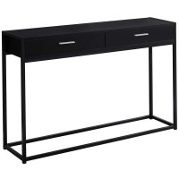 Monarch Specialties I Accent Console Table Black