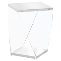 Monarch Specialties Accent, End Table, White