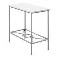 Monarch Specialties Accent Table One Size White