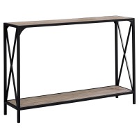 Monarch Specialties Accent Table, One Size, Dark Taupe