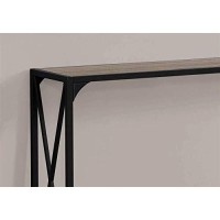 Monarch Specialties Accent Table, One Size, Dark Taupe