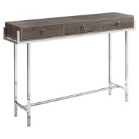 Monarch Specialties I Accent Table Taupe