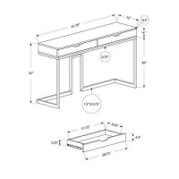 Monarch Specialties Accent, Console Table, Cappuccino