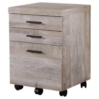 Monarch Specialties I Filing Cabinet Taupe