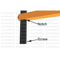 Kastforce Kf1004 Lumber Storage Rack 3-Level System 110Lbs Per Level With Durable Sheet Metal Screws, Wood Rack, Workshop Rack