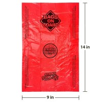 Bags On Board Odor Control Dog Poop Bags And Dispenser | Strong, Leak Proof Dog Waste Bags | Triple Berry Scent | 9 X14 Inches, 900 Waste Pickup Bags (3203940074)