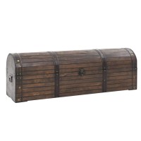 Vidaxl Storage Chest Solid Wood Vintage Style 47.2X15.7X19.6