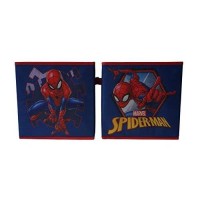 Idea Nuova Marvel Spiderman Set Of 2 Durable Storage Cubes With Handles