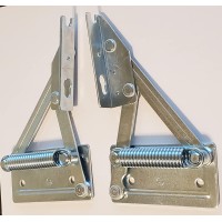 Varianta Xa64301516 Bench Seat Hinges With Spring For Seat Tops Weighing 8 - 12 Kg (176 - 264 Lbs) - Pair (Left And Right)