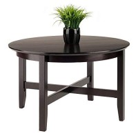 Winsome Wood Toby Occasional Table, Espresso, 30 X 30 X 18.11