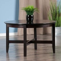 Winsome Wood Toby Occasional Table, Espresso, 30 X 30 X 18.11