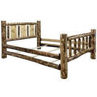 Montana Woodworks Glacier Country Collection Full Bed, Brown
