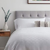 Lucid Mid-Rise Upholstered Headboard-Adjustable Height From 34?To 46? King/Cal King, Stone