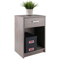 Winsome Wood 16115-Ww Rennick Accent Table, Ash Gray