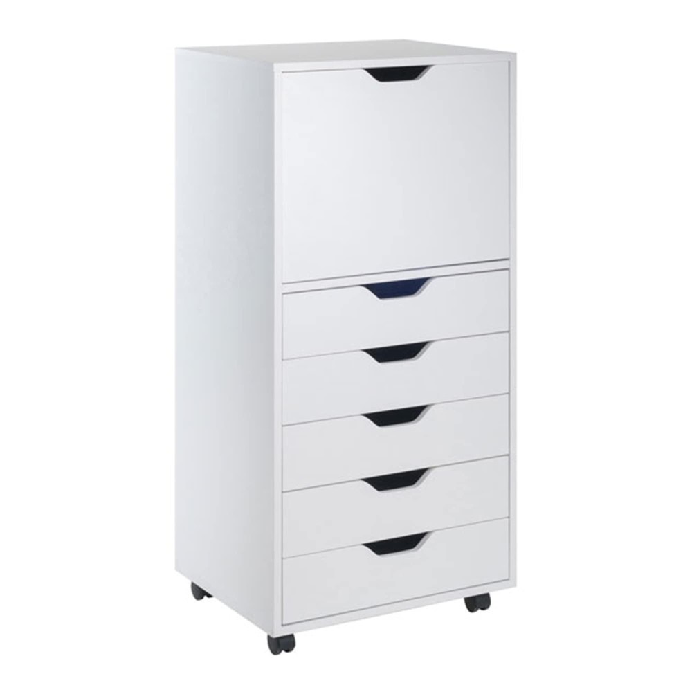 Winsome Wood Halifax Storageorganization, White