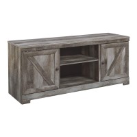 Signature Design By Ashley Wynnlow 635 Tv Stand With Fireplace Option, Fits Tvs Up To 70, Gray