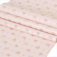 Walldecor1 Rose Contact Paper Floral Self Adhesive Shelf Drawer Liner Cabinet Countertop Dresser Sticker 17.7 X 78.7 Inches