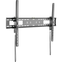 Startech.Com Tv Wall Mount Supports 60-100 Inch Vesa Displays (165Lb/75Kg) - Heavy Duty Tilting Universal Tv Wall Mount - Adjustable Mounting Bracket For Large Flat Screens - Low Profile (Fpwtltb1)