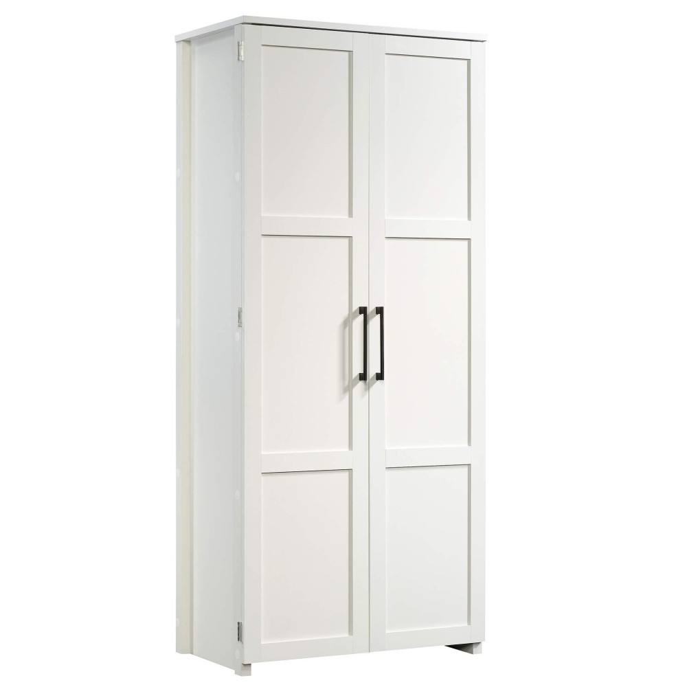 Sauder Homeplus Storage Cabinet, White Finish