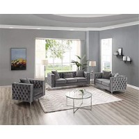 Lilola Home Lhf-89715-C Chair, Grey