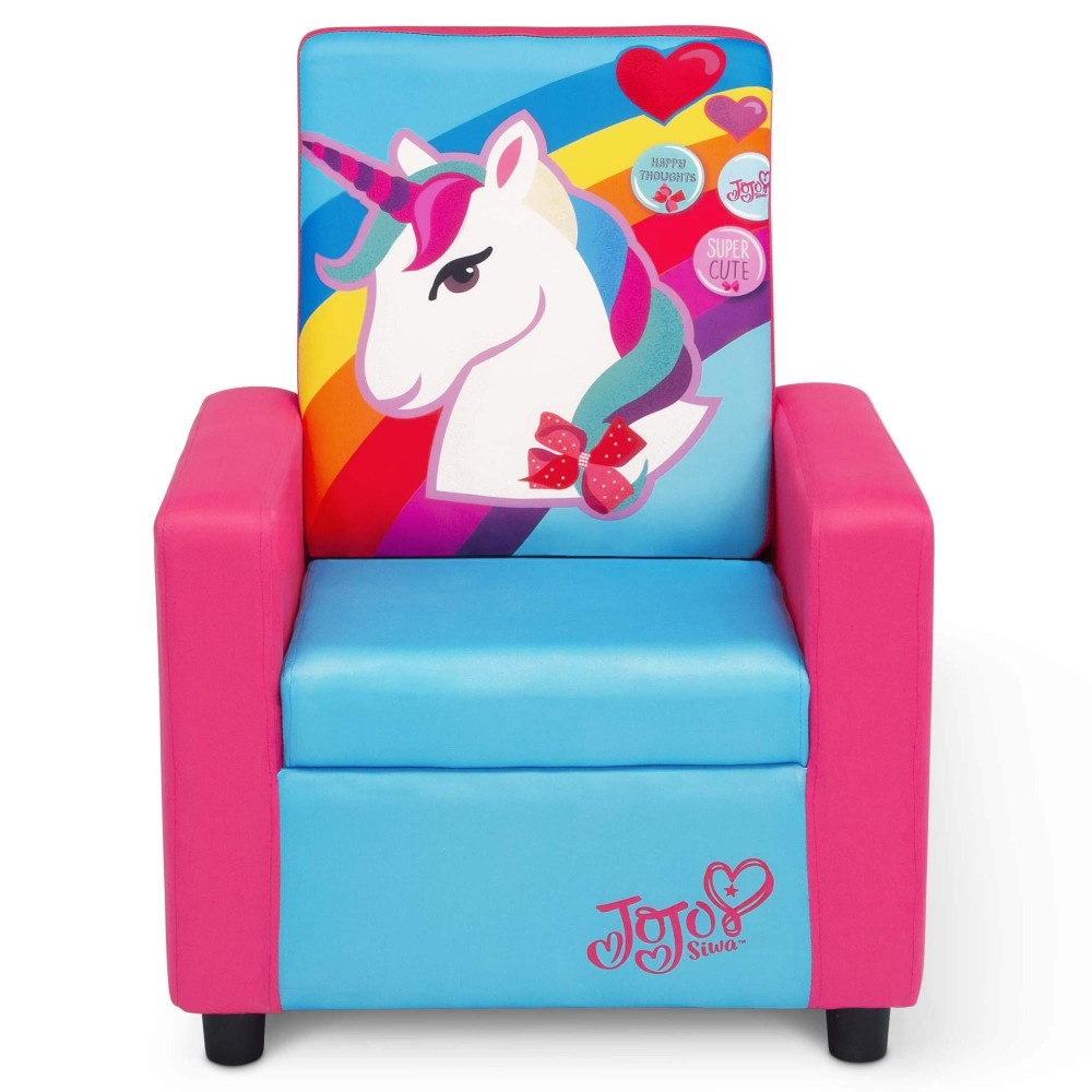 Delta Children High Back Upholstered Chair, Jojo Siwa