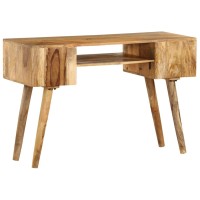 Vidaxl Writing Desk Solid Mango Wood 45.3X18.5X29.9