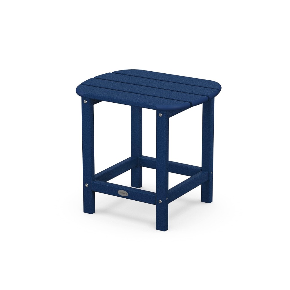 Polywood South Beach 18 Side Table In Navy