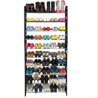 Shg_Shop Shoe Rack 10 Tier Storage Organizing Home Organizer Holder Tower Wall Portable Comfortable