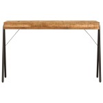 Vidaxl Writing Table Solid Mango Wood 46.5X19.7X29.5