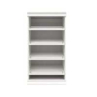 Closetmaid 4566 Modular Closet Storage Stackable Shoe Shelf Unit, White