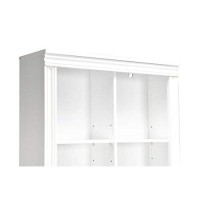 Spirich Home Bathroom Shelf Over The Toilet, Bathroom Cabinet Organizer Over Toilet, Space Saver Cabinet Storage (White)