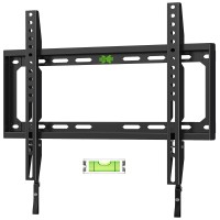 Usx Mount Fixed Tv Wall Mount With Low Profile For Most 26-60 Inch Led, Lcd And Flat Screen Tvs, Tv Mount Bracket With Vesa Up To 400X400Mm And Weight Capacity 99Lbs,And Space Saving Tv Bracket