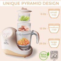 Baby Food Maker Chopper Grinder - Mills And Steamer 8 In 1 Processor For Toddlers - Steam, Blend, Chop, Disinfect, Clean, 20 Oz Tritan Stirring Cup, Touch Control Panel, Auto Shut-Off, 110V Only